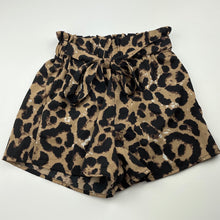 Load image into Gallery viewer, Girls SHEIN, animal print lightweight shorts, elasticated, EUC, size 11-12,  