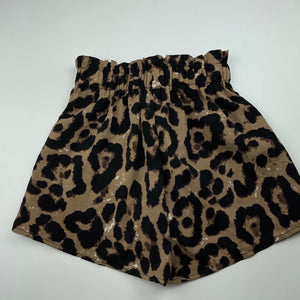 Girls SHEIN, animal print lightweight shorts, elasticated, EUC, size 11-12,  