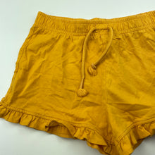 Load image into Gallery viewer, Girls Anko, mustard cotton shorts, elasticated, EUC, size 10,  