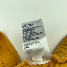 Load image into Gallery viewer, Girls Anko, mustard cotton shorts, elasticated, EUC, size 10,  