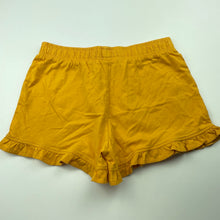 Load image into Gallery viewer, Girls Anko, mustard cotton shorts, elasticated, EUC, size 10,  