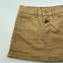 Load image into Gallery viewer, Girls Anko, stretch denim skirt, elasticated, L: 27cm, GUC, size 7,  