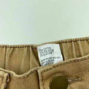 Girls Anko, stretch denim skirt, elasticated, L: 27cm, GUC, size 7,  