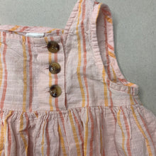 Load image into Gallery viewer, Girls Anko, lightweight cotton summer dress, GUC, size 1, L: 42cm