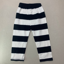 Load image into Gallery viewer, Girls striped, leggings / bottoms, elasticated, EUC, size 0-1,  