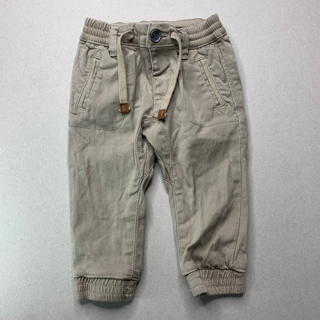 Boys My Mini Chicco, casual pants, elasticated, GUC, size 0,  
