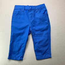Load image into Gallery viewer, Boys Tiny Little Wonders, lightweight cotton pants, elasticated, EUC, size 0,  
