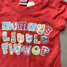 Load image into Gallery viewer, Girls H&amp;T, pink cotton t-shirt / top, NEW, size 000,  