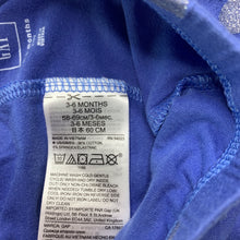 Load image into Gallery viewer, Girls GAP, blue &amp; silver spot leggings, elasticated, GUC, size 00,  