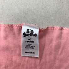 Load image into Gallery viewer, Girls Big Softies, pink cotton singlet top, EUC, size 00,  