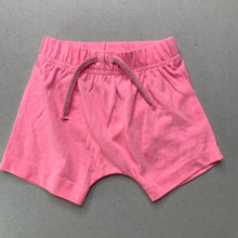 Load image into Gallery viewer, Girls Dymples, pink lightweight shorts, elasticated, EUC, size 000,  