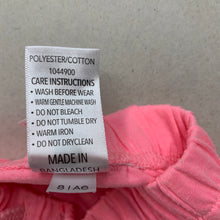 Load image into Gallery viewer, Girls Dymples, pink lightweight shorts, elasticated, EUC, size 000,  