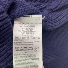 Load image into Gallery viewer, Girls GAP, knitted cotton long sleeve dress, EUC, size 0, L: 37cm