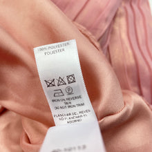 Load image into Gallery viewer, Girls Paul Costelloe Living, lined pleated metallic pink party dress, GUC, size 4, L: 57cm