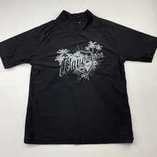 Load image into Gallery viewer, Boys Wave Zone, short sleeve rashie / swim top, GUC, size 10,  