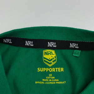 Boys NRL Supporter, Souths Rabbitohs cotton t-shirt / top, EUC, size 10,  
