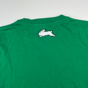 Boys NRL Supporter, Souths Rabbitohs cotton t-shirt / top, EUC, size 10,  