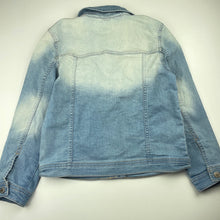 Load image into Gallery viewer, Girls Target, blue stretch denim jacket / coat, GUC, size 10,  