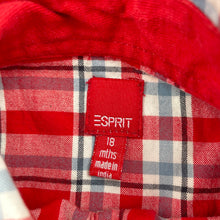 Load image into Gallery viewer, Boys Esprit, lightweight cotton short sleeve shirt, L: 34cm, armpit to armpit: 32cm, GUC, size 1-2,  