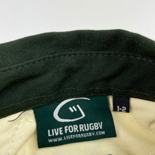Load image into Gallery viewer, Boys LIVE FOR RUGBY, Ireland cotton long sleeve polo top, L: 42cm, armpit to armpit: 33cm, armpit to cuff: 39cm, NEW, size 3-5,  
