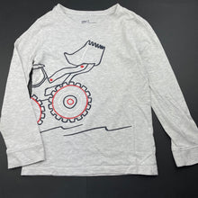 Load image into Gallery viewer, Boys Anko, long sleeve t-shirt / top, tractor, GUC, size 7,  