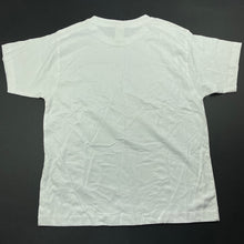 Load image into Gallery viewer, unisex white, cotton t-shirt / top, EUC, size 10,  