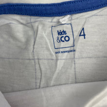 Load image into Gallery viewer, Boys Kids &amp; Co, lightweight cotton t-shirt / top, FUC, size 4,  