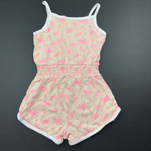 Load image into Gallery viewer, Girls Mango, cotton summer playsuit, FUC, size 2,  