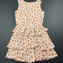 Load image into Gallery viewer, Girls Target, animal print cotton summer dress, FUC, size 2, L: 51cm