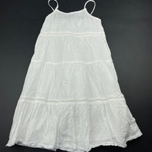 Load image into Gallery viewer, Girls Mango, cotton lined summer dress, GUC, size 6, L: 63cm