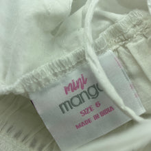 Load image into Gallery viewer, Girls Mango, cotton lined summer dress, GUC, size 6, L: 63cm