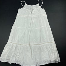 Load image into Gallery viewer, Girls Mango, cotton lined summer dress, GUC, size 6, L: 63cm