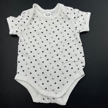 Load image into Gallery viewer, unisex Target, cotton bodysuit / romper, stars, GUC, size 000,  