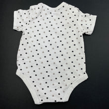 Load image into Gallery viewer, unisex Target, cotton bodysuit / romper, stars, GUC, size 000,  