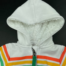 Load image into Gallery viewer, unisex Baby Berry, fleece lined zip hoodie sweater, GUC, size 000,  