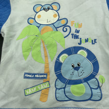 Load image into Gallery viewer, Boys Baby Baby, cotton t-shirt / top, jungle, GUC, size 0000,  