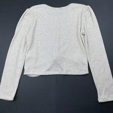 Load image into Gallery viewer, Girls Bardot Junior, soft feel stretchy twist front sweater, EUC, size 8-10,  