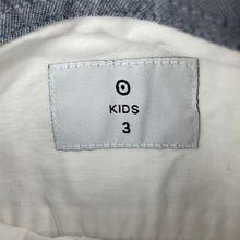 Load image into Gallery viewer, Boys Target, white cotton long sleeve shirt, dinosaur, NEW, size 3,  