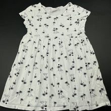 Load image into Gallery viewer, Girls Mango, cotton casual dress, pink marks front &amp; back, FUC, size 7, L: 56cm