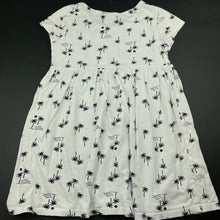 Load image into Gallery viewer, Girls Mango, cotton casual dress, pink marks front &amp; back, FUC, size 7, L: 56cm