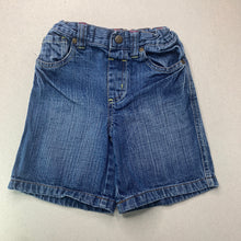 Load image into Gallery viewer, Boys Target, blue denim shorts, adjustable, GUC, size 2,  