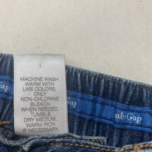 Load image into Gallery viewer, Boys GAP, blue denim jeans, elasticated, Inside leg: 28cm, GUC, size 2,  