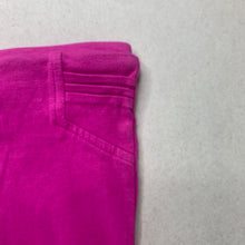 Load image into Gallery viewer, Girls pink, stretchy leggings, elasticated, GUC, size 00,  