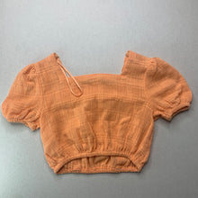Load image into Gallery viewer, Girls Anko, orange lightweight cotton top, GUC, size 1,  