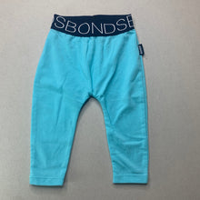 Load image into Gallery viewer, unisex Bonds, blue stretchy leggings / bottoms, EUC, size 000,  