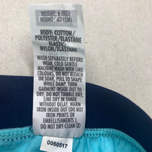 Load image into Gallery viewer, unisex Bonds, blue stretchy leggings / bottoms, EUC, size 000,  