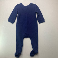 Load image into Gallery viewer, unisex David Jones, navy cotton coverall / romper, EUC, size 000,  