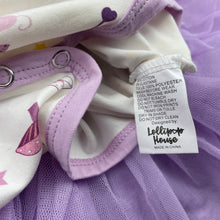 Load image into Gallery viewer, Girls Lollipop House, tulle tutu romper dress, fairies, EUC, size 0, L: 37cm