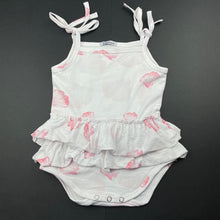 Load image into Gallery viewer, Girls Maman, stretchy summer romper, FUC, size 0,  