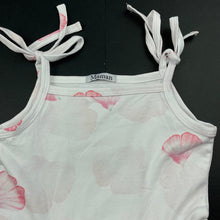 Load image into Gallery viewer, Girls Maman, stretchy summer romper, FUC, size 0,  